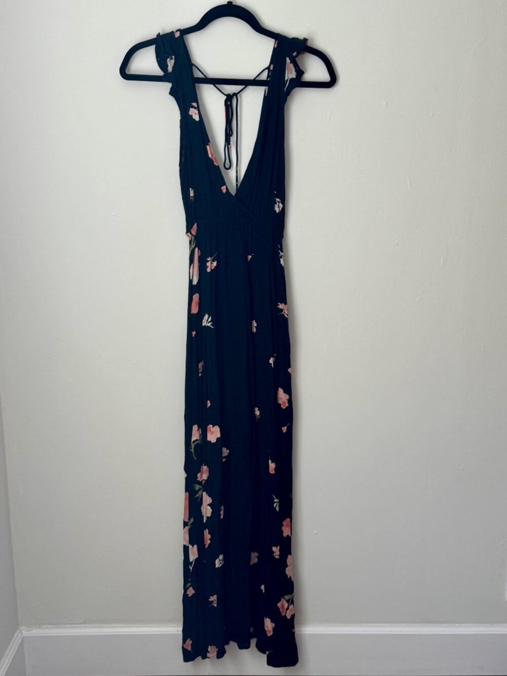 BILLABONG Low Cut Floral MAXI Dress!! Sz XS